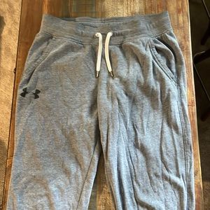 Under armour grey sweatpants